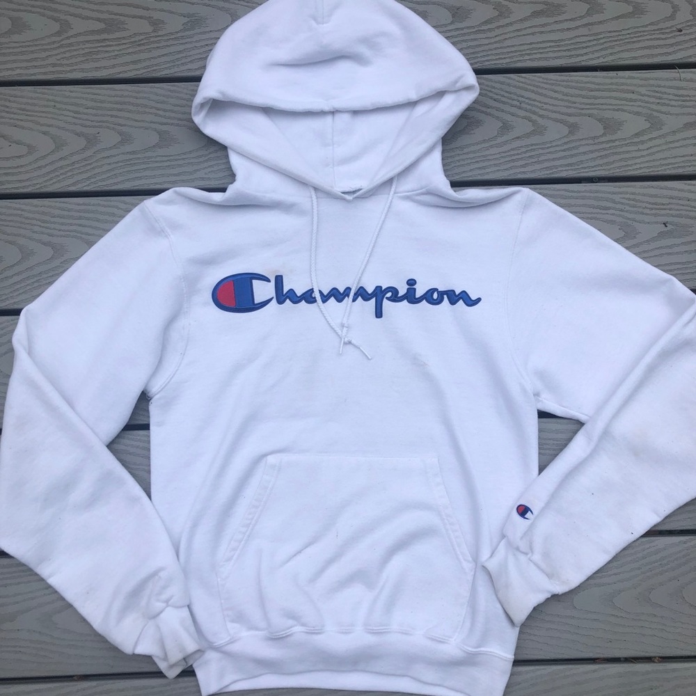 EMBROIDERED CHAMPION ☆ HOODIE